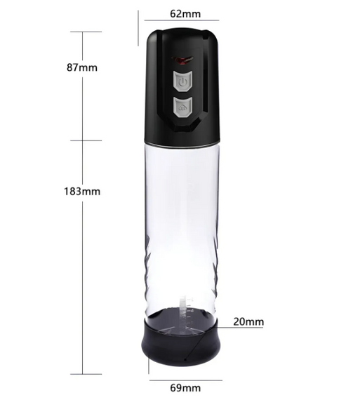 Автоматична вакуумна помпа із зарядкою від USB CANWIN Penis Pump — P402AU Sex Aura | Зображення 5