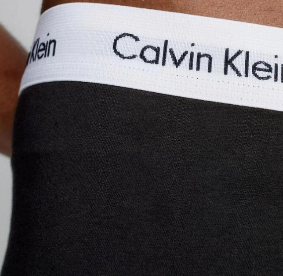Набір чоловічих трусів боксерів Calvin Klein men boxer 3 шт в наборі S | Зображення 4