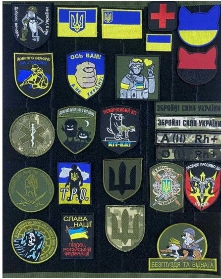 Стенд для шевронов 100*140см (черный)