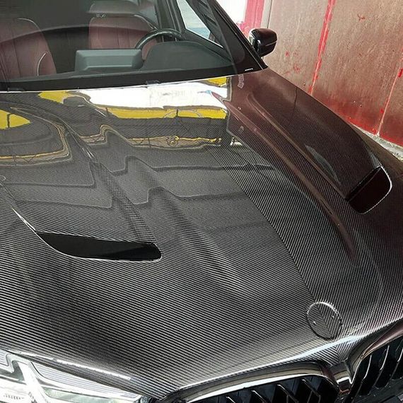 Капот (F90-Style, Карбон) для BMW 5 серия G30/31 2017-2023 гг | Зображення 2