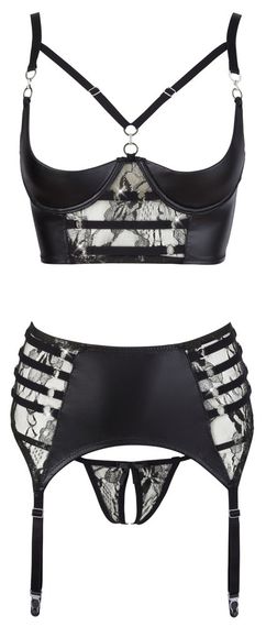 Комплект білизни Shelf Bra Suspender Set 85B/L | Зображення 6