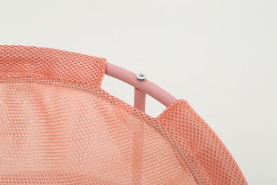 Складаний лежак для домашніх тварин MISOKO Pet bed round, 45x45x22 cm, pink | Зображення 2