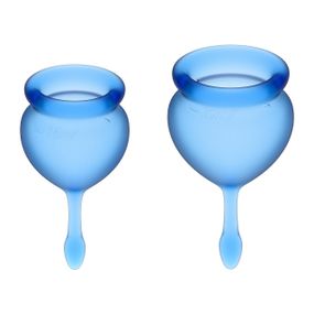 Менструальні чаші - Satisfyer Feel Good Dark Blue Sex Aura