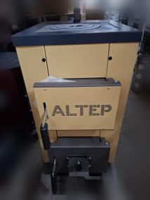 Котел твердопаливний Altep КР 15 кВт (котел-плита, 1 конфорка)