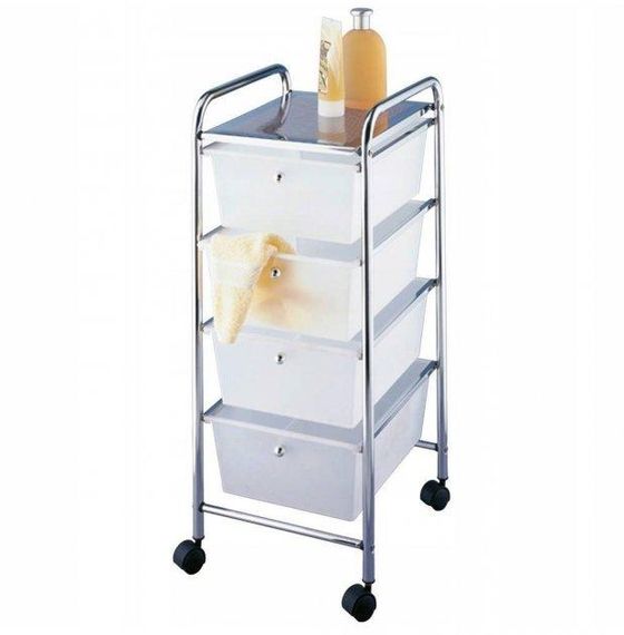 Комод на колесах на 4 ящика Onder Mebli (BS-1011-4 W) | Зображення 6