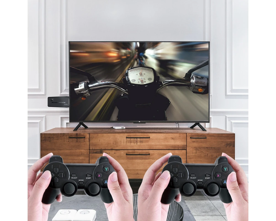 64ГБ Игровая приставка LITE GREEN HDMI 3535 игр Dendy, Sega, Аркадные игры, Game Boy, Nintendo, Atari, PlayStation 1 | Зображення 5