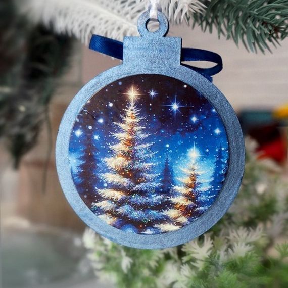 Творчий набір для створення 3-х ялинкових прикрас "Fairytale Christmas" FDCKW-051 | Зображення 6