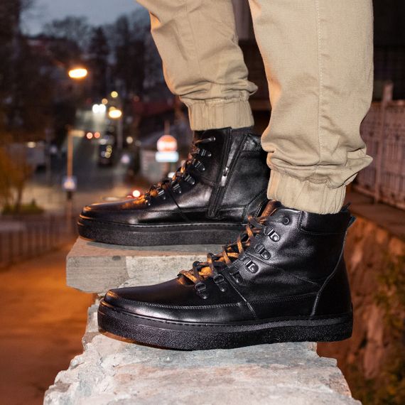 Зимние кеды из натуральной кожи 46 47 48 49 размер, большие размеры