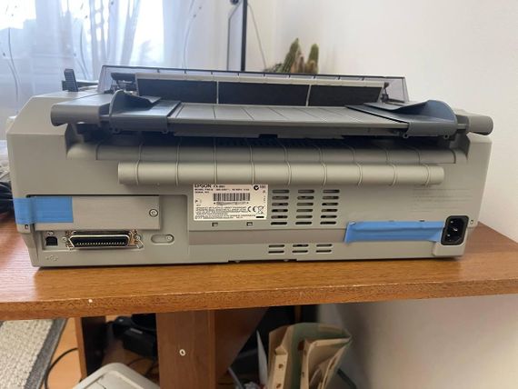 Матричный принтер Epson FX-890 новый, уценка (отсутствует заводская коробка) в комплекте 8 картриджей. | Зображення 4