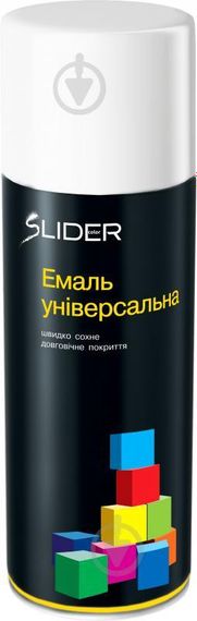 Емаль аерозольна Lider RAL 9010 400 мл Білий матовий