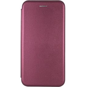 Шкіряний чохол-книжка Classy для Motorola Edge 70 Fusion / 70 Fusion+ Бордовий