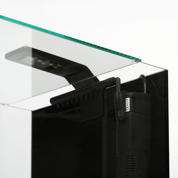 Акваріумний набір BlackCube 30 літрів, з чорною задньою стінкою, 31х31х31 см, скло 4 мм | Зображення 5