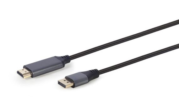 Кабель Cablexpert CC-DP-HDMI-4K-6, DisplayPort на HDMI, 1.8м | Зображення 1