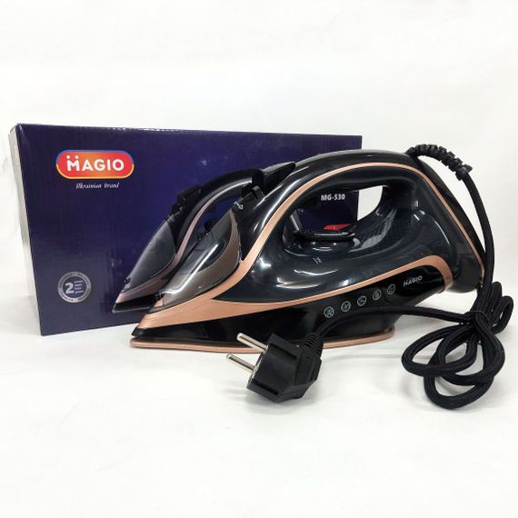 Відпарювач праска для прасування одягу MAGIO MG-530 Парова праска відпарювач паровий для одягу NK-93 | Зображення 3
