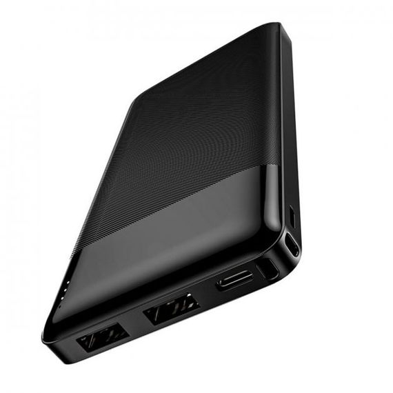 Павербанк зовнішній акумулятор XPRO J72 10000 mAh з індикацією заряджання чорний (32553-01) | Зображення 4
