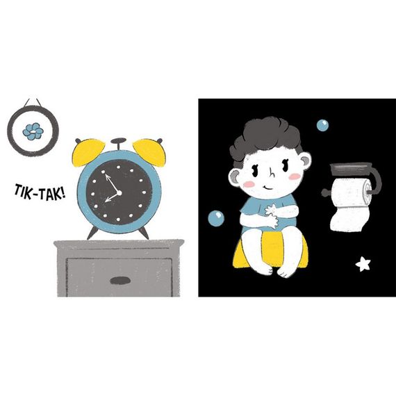 Моя контрастная книжка: "Время до сна" Ранок 1703003 с рождения | Зображення 1