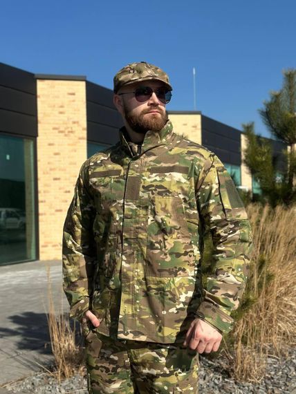 Військовий Статутний Комплект Мультикам 2 в 1 Кітель та Штани +Убакс Military MTP | Зображення 7