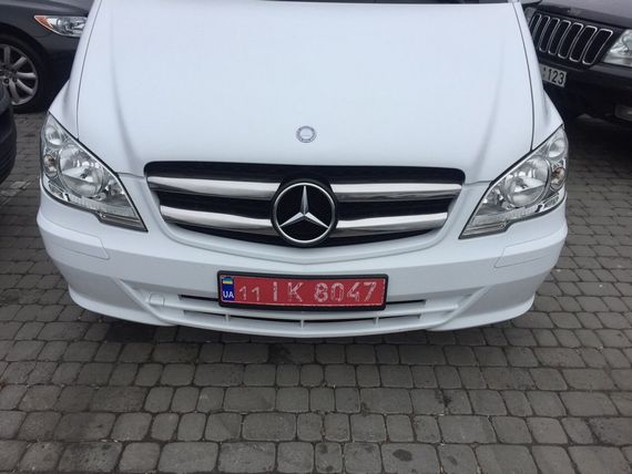 Накладки на решітку 2010-2015 (нерж) OmsaLine - Італійська нержавійка для Mercedes Vito W639 рр | Зображення 3