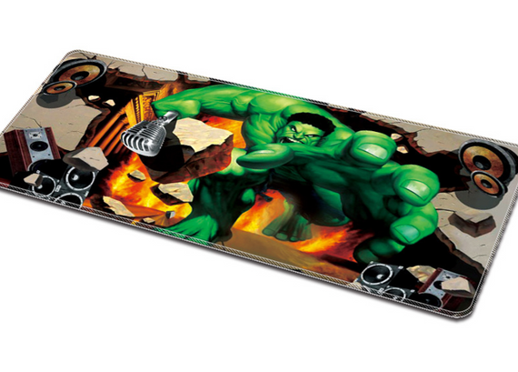 Геймерский коврик, игровая поверхность Primo Hulk Singer 40х90см | Зображення 1