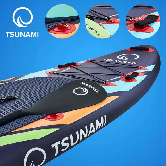 Надувна SUP дошка TSUNAMI 320 см із веслом Bolt T08 (P-5907739314277) | Зображення 3