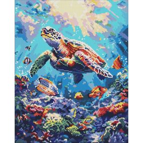 Алмазная мозаика "Морское спокойствие" ©art_selena_ua AMO8099, 40х50 см