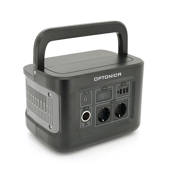 Зарядна станція Optonica B600-A1. Ємність 512Wt/h, Потужність 600Вт. Out:2xAC230, 2хDC13.3V/10A, USB-3x5V/2.4A, Type-C 100W(PD),