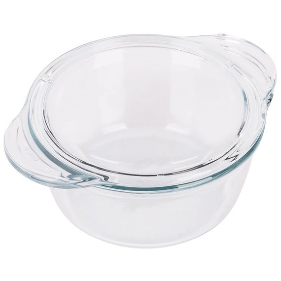 Форма для запікання жаростійка скляна з кришкою кругла Simax 2.8 л 6706/6716 | Зображення 4