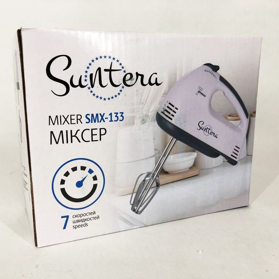 Ручні пристосування для приготування яєць Suntera, Міксер з насадками для збивання XH-64 | Зображення 1
