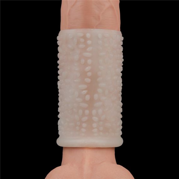 Насадка на член - Vibrating Drip Knights Ring White | Зображення 2