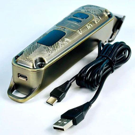 Машинка для стрижки VGR V-005 • Аккумуляторная машинка для волос и бороды VGR V-005 с LED-дисплеем, 4 скоростями и 8 насадками | Зображення 1