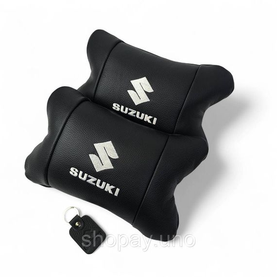 Автомобильная подушка для безопасности головы Suzuki Сузукі, Автоподушка подарок, Авто подушки в машину ZA-53 | Зображення 2