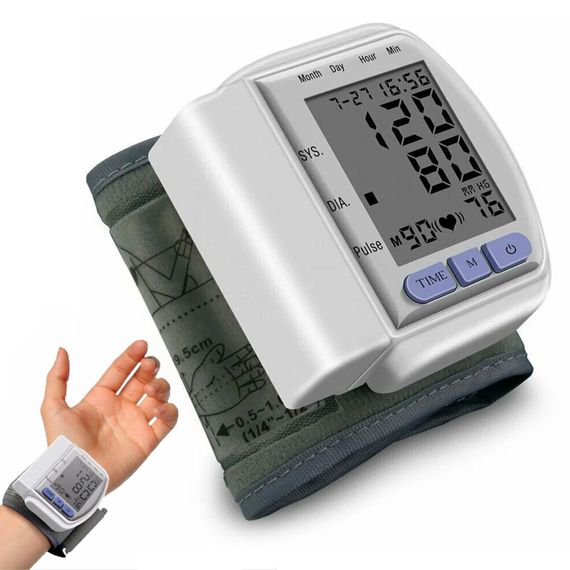 Тонометр цифровий на зап'ясті Automatic Blood Pressure / Автоматичний вимірювач артеріального тиску