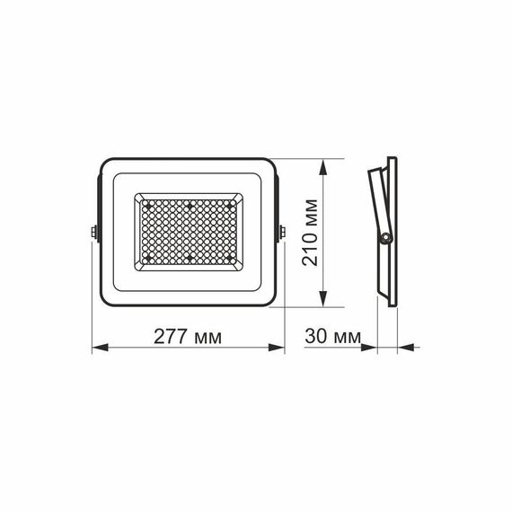 Світлодіодний прожектор VIDEX F2e 100W 5000K | Зображення 4