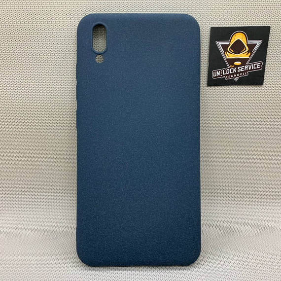 Чохол Vivo Y1s Sandstone Grip антиковзкий матовий Синій