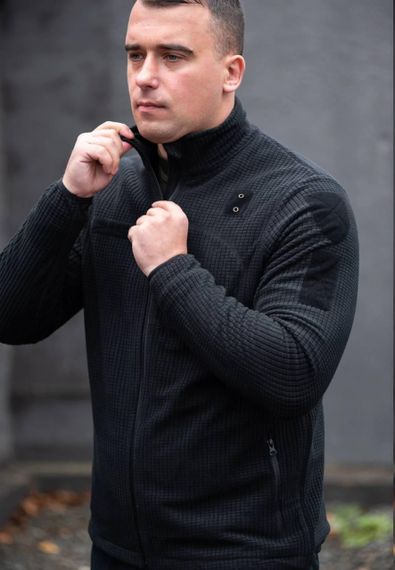 Кофта чорна Army Combat Поліція мікрофліс кубик | Зображення 7