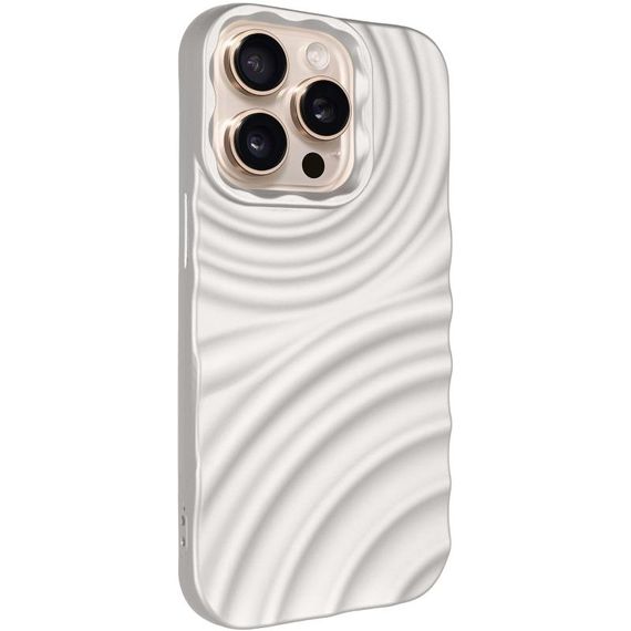 Чохол TPU MonoWave для Apple iPhone 15 Pro (6.1") Light Gray
