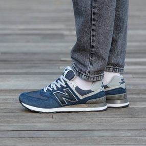 Кросівки демісезонні New Balance 574 колір синій