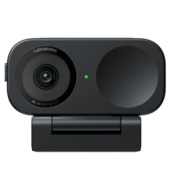 Вебкамера 4К зі штучним інтелектом Lovense WebCam 2, для стриму, активація чайовими Sex Aura | Зображення 1