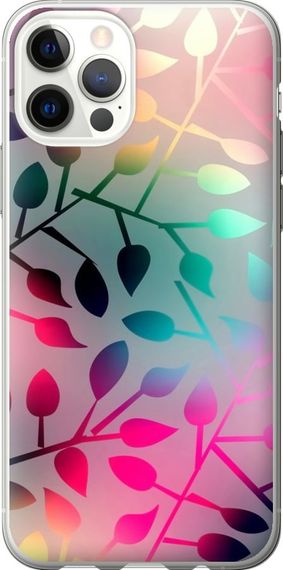 Чехол на iPhone 12 Листья "2235u-2053-17620"
