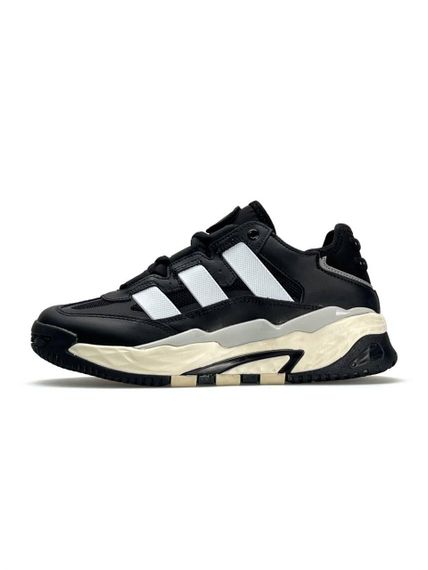 Мужские кроссовки Niteball M Black White Leather , Вьетнам 46 29.5 см | Зображення 1