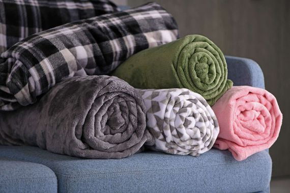 Плед ARDESTO  Flannel, 160х200см, геометрія 100% поліестер (ART0104PB) | Зображення 5