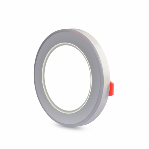 LED Світильник врізний 6W+3W 5000+2700К з декоративною підсвіткою VL-DL4R-0652 Videx | Зображення 2