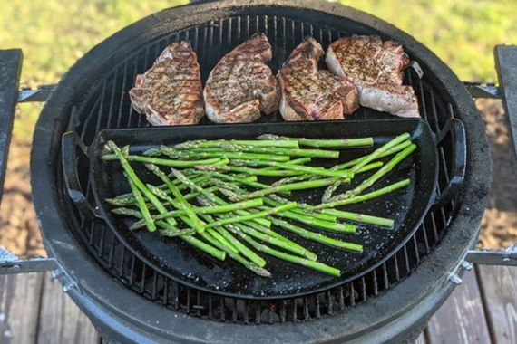 Піддон планча чавунний Slow and Sear Drip ''N Griddle Pan Cast Iron SnS CI-PAN Код: 009477 | Зображення 1