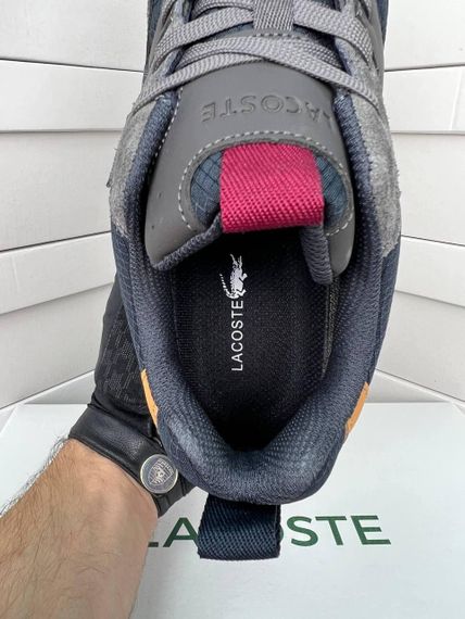 Кросівки чоловічі Lacoste Urban Breaker GTX Grey Navy весна / осінь А4660 46 29- 29.5 см | Зображення 7