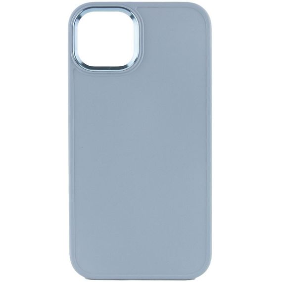 TPU чохол Bonbon Metal Style для Apple iPhone 14 (6.1") Силікон, Голубой / Mist blue | Зображення 1