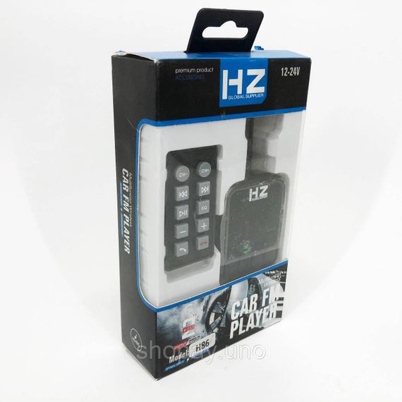 Usb модулятор автомобильный H86BT, Устройство для музыки в авто, Фм трансмиттер bluetooth ER-11 | Зображення 5