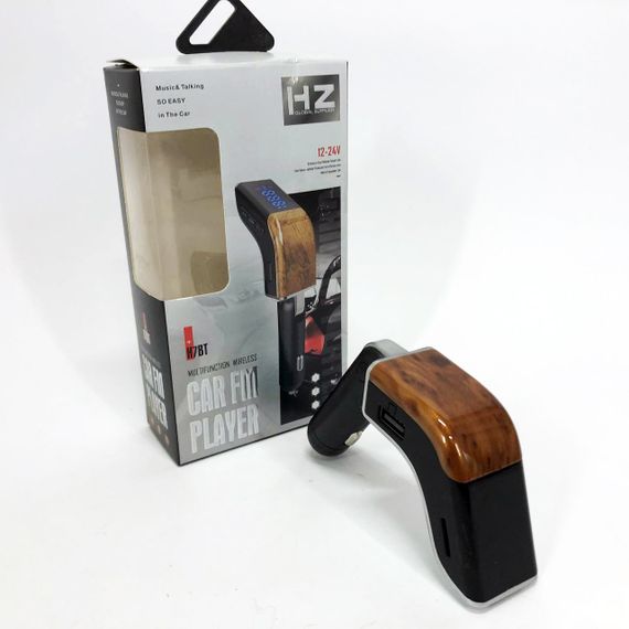 Модулятор в машину від прикурювача, Бездротовий передавач для музики в автомобіль YR-16 | Зображення 4