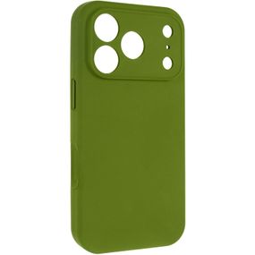 Чохол Silk Full Camera Protective (AA) NO LOGO для Apple iPhone 17 Pro (6.3") Зелений / Dark Olive
