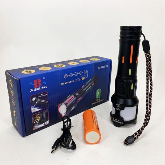 Світильник пило-вологозахищений, Ліхтар із захистом від пилу, Тактичні ліхтарі з зумом ZJ-14 | Зображення 3