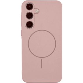 Чохол Silicone Cover Lakshmi Full Camera (AA) with Magnetic Fit для Samsung Galaxy A37 5G Рожевий / Pink Sand